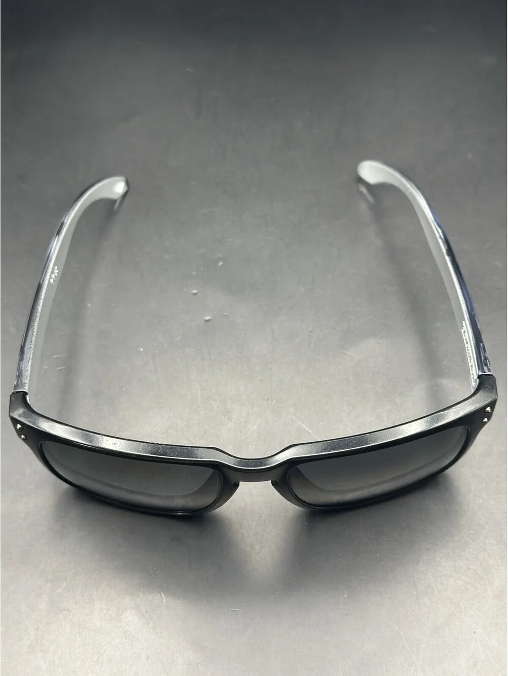 Oakley Holbrook Black/Blue-Clear Fade W/Prizm Tungsten Polarized Lenses